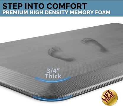ComfiLife Anti Fatigue Floor Mat – 3/4 Inch Thick Kitchen Mats