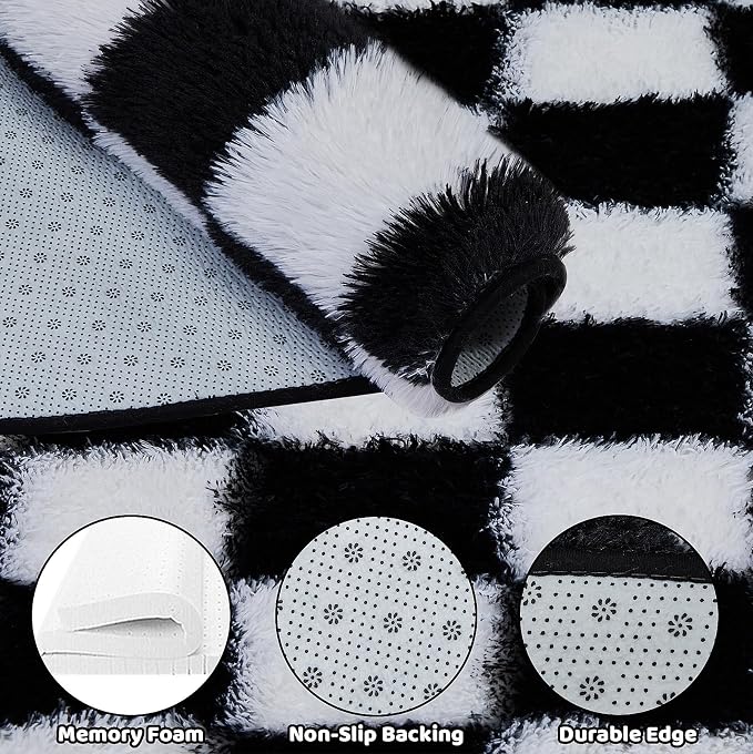 TOOHUB Super Soft Rug, Round Rug