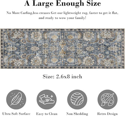 RUGSURE Washable Area Rugs