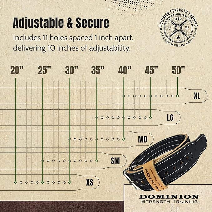 Suede 3-inch Weightlifting Belt - Premium Powerlifting Support with Enhanced Grip Technology