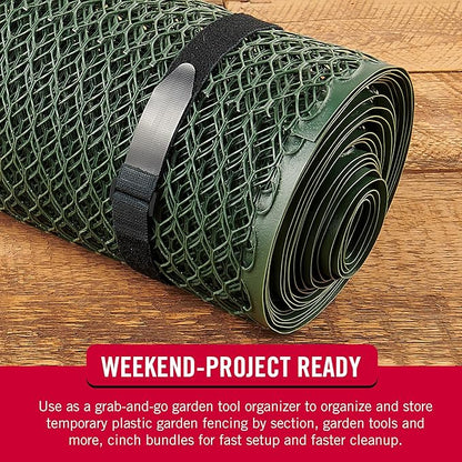 VELCRO Brand 30 Inch Elastic Straps 4 Pack, Use as Yoga Mat Straps, Fasten Outdoor Umbrellas, Wood, Tarps, Blankets, Poles and More, Stretchable and Adjustable for a Snug Fit