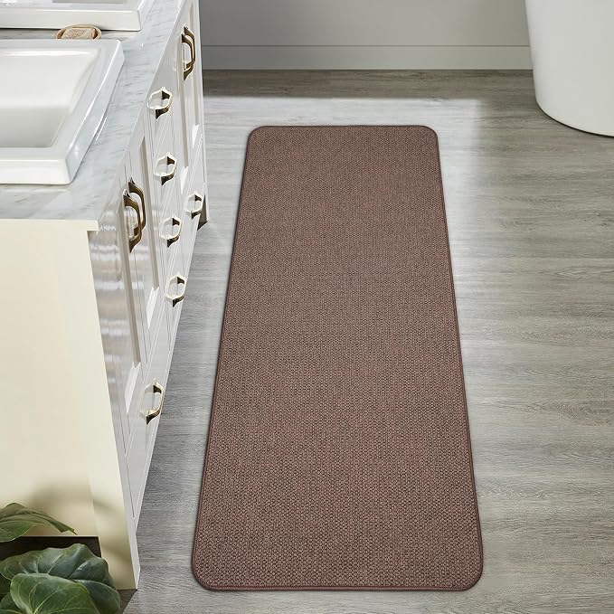Bath Mat, Ultra Thin Bathroom Runner Rugs, Large Bath Mats