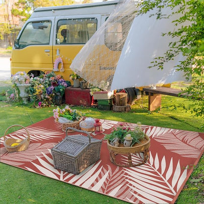 GENIMO Outdoor Rug 6' x 9' Waterproof