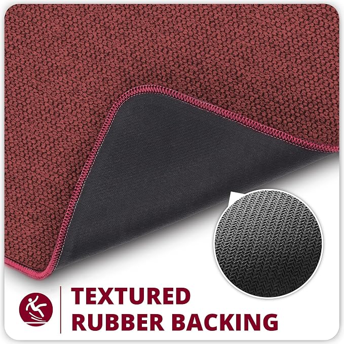 Bosap Bath Mat, Ultra Thin Bathroom Runner Rugs, Large Bath Mats
