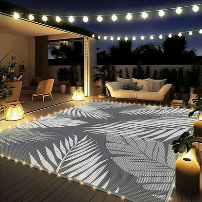 GENIMO Outdoor Rug 9' x 12' Waterproof