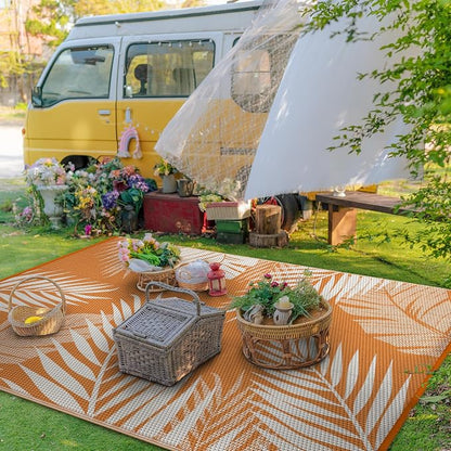 GENIMO Outdoor Rug 6' x 9' Waterproof